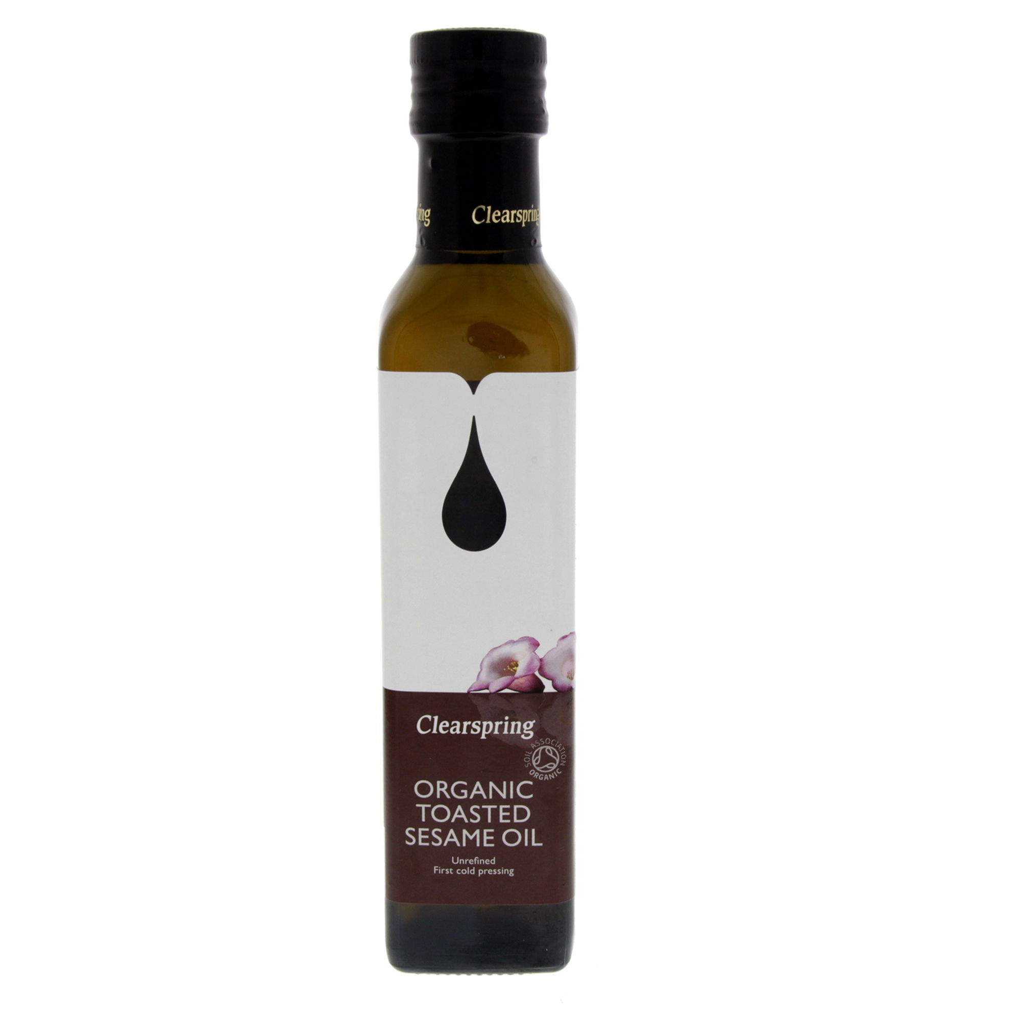 OIL SESAME ORGANIC TOASTED CLEARSPRING ( 250 ML )