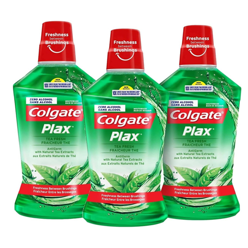  Colgate Plax Tea Fresh Mouth Wash 3 x 500 ml