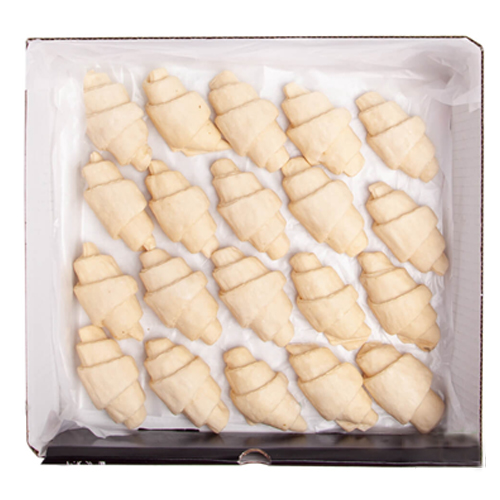 Croissant Plain Vegan Frozen 20 x 30 Gm