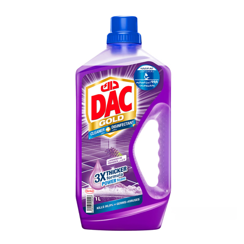  Dac Disinfectant Multi Purpose Cleaner Lavender Gold 1 L