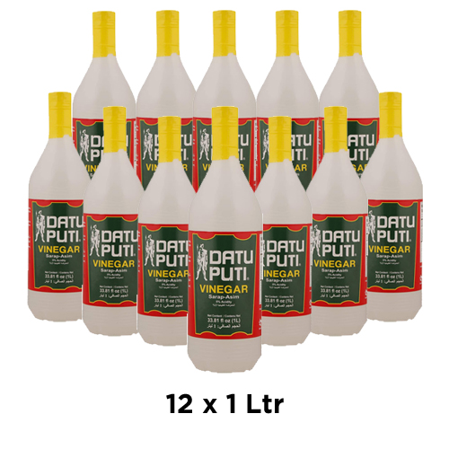  Datu Puti Vinegar 12 x 1 Ltr