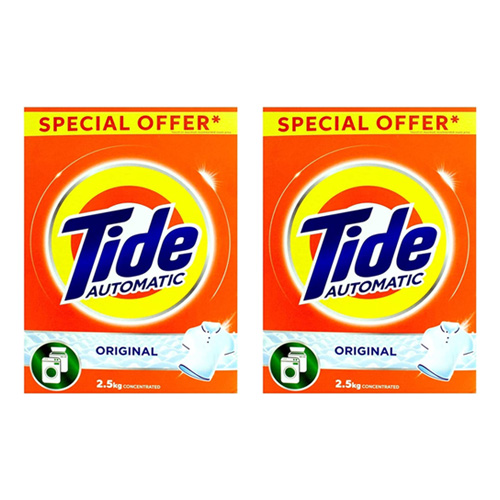  Tide Detergent Powder Anti Bacterial Automatic 2 x 2.25 Kg