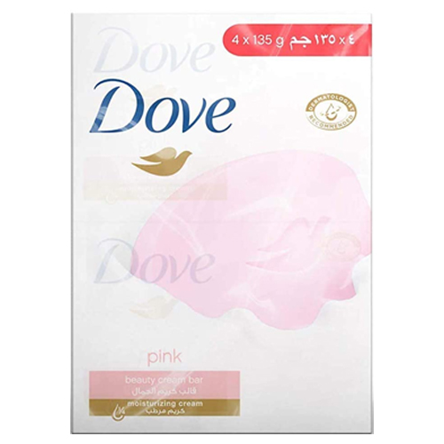 SOAP PINK DOVE ( 4 X 135 GM )