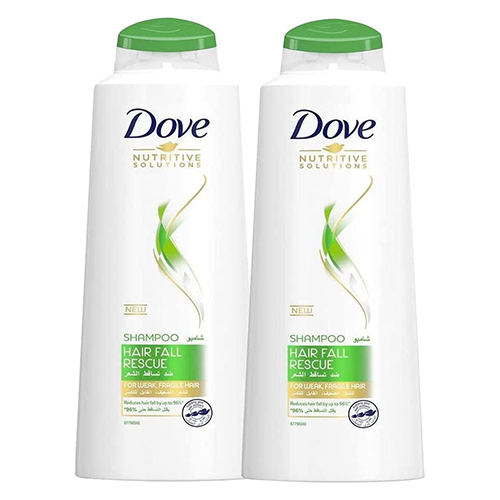  Dove Rescue Hairfall Shampoo 2 x 400 ml