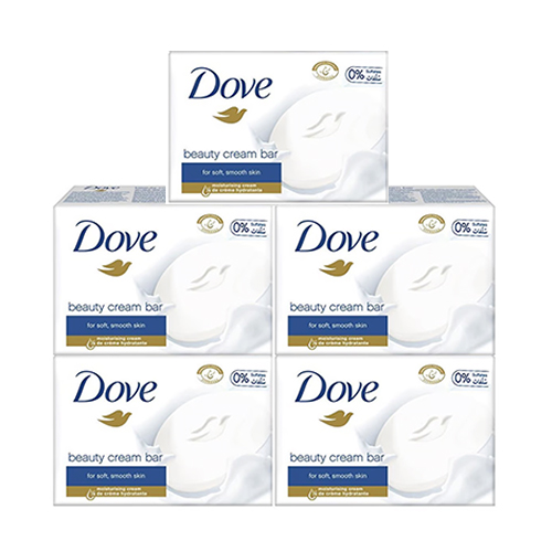  Dove White Soap 5 x 135 g