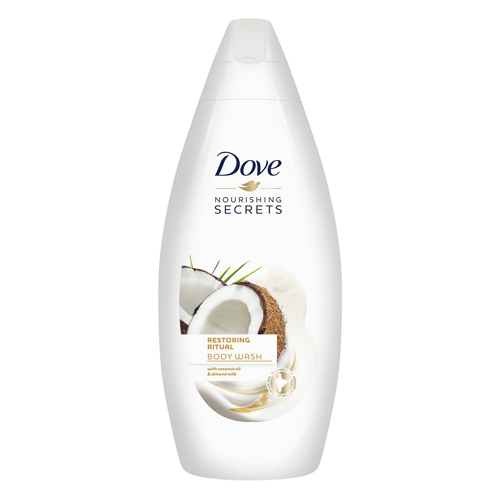 BODY WASH RESTORING RITUALS WITH COCONUT OIL & ALMOND MILK DOVE ( 250 ML )