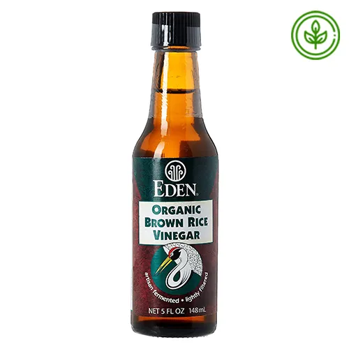 BROWN RICE VINEGAR ORGANIC EDEN (148 ml)