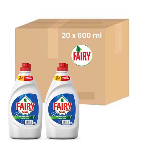 DISHWASHING LIQUID SOAP ORIGINAL ALTERNATE POWER TO BLEACH FAIRY (10x(2x600 ML)) 