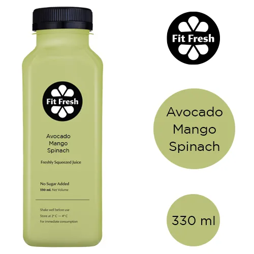 AVOCADO, MANGO & SPINACH SMOOTHIE FF ( 330 ml )
