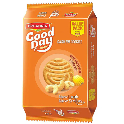  Britannia Good Day Cashew Cookies 8 x 81 g