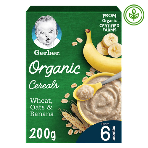  Gerber Cereals Organic 200 g