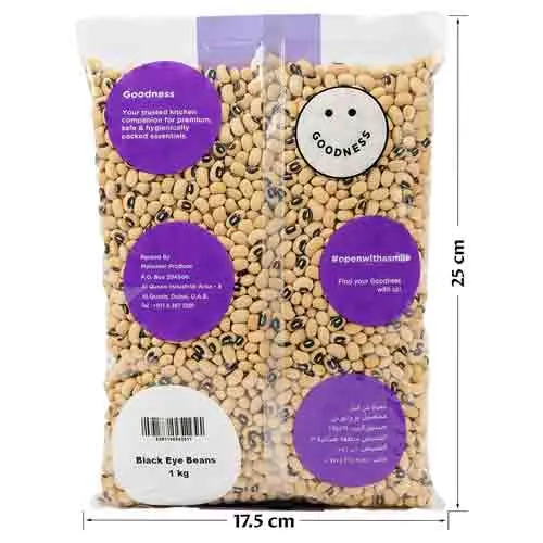  Goodness Black Eye Beans 1 Kg