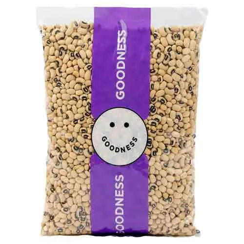 BLACK EYE BEANS  GOODNESS ( 500 GM )