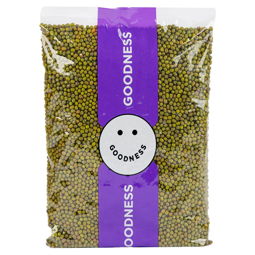 MOONG DAL GREEN WHOLE GOODNESS ( 500 GM )