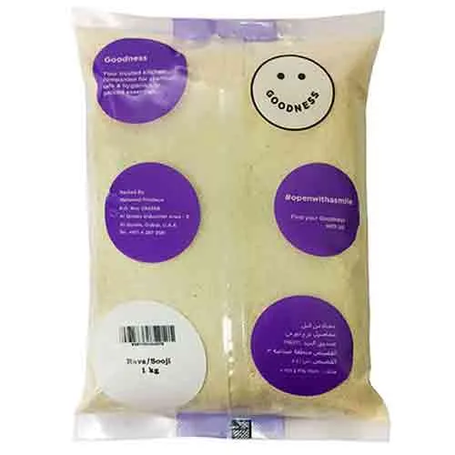  Goodness Rava Sooji Semolina 1 Kg