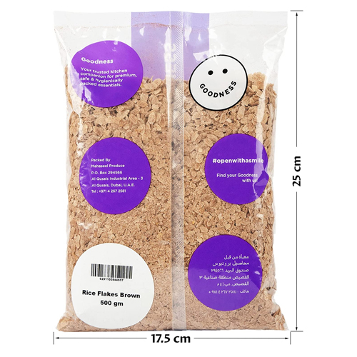  Goodness Rice Flakes Brown 500 g