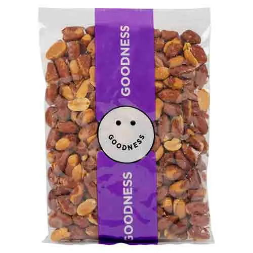 PEANUT WITH SKIN ROASTED GOODNESS ( 500 gm )