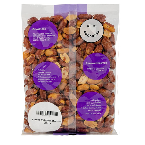  Goodness Roasted Peanut With Skin 500 g 