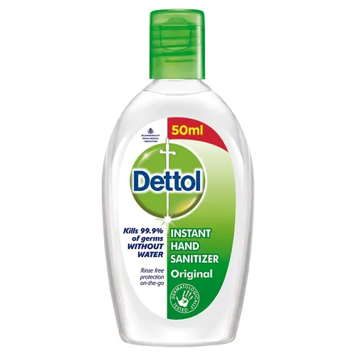 HAND SANITIZER INSTANT ORIGINAL DETTOL ( 50 ML )