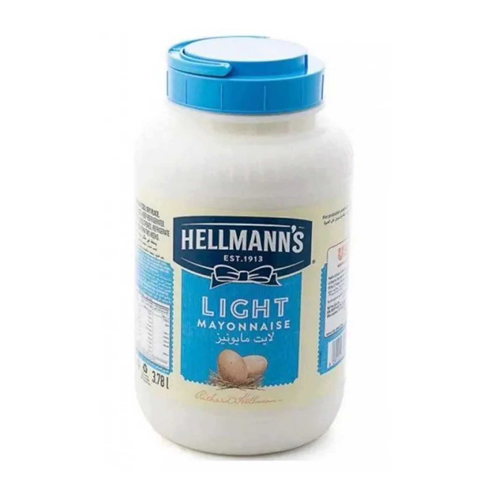 MAYONNAISE LIGHT HELLMANNS ( 3.78 LTR )