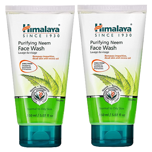  Himalaya Neem Purifying Face Wash 2 x 150 ml