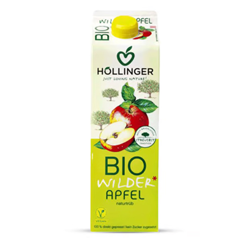  Hollinger Bio Organic Wild Apple Juice 1L