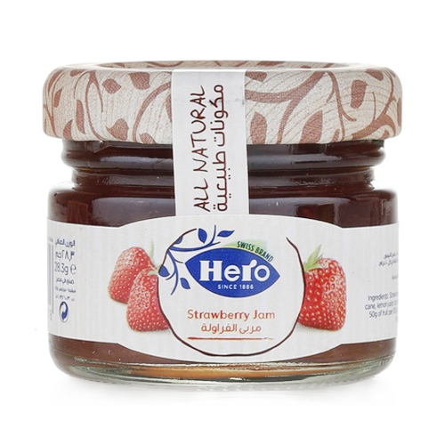  Hero Strawberry Jam Portion 28.3 g