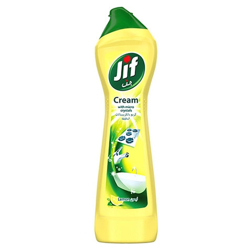 CLEANER CREAM WITH MICRO CRYSTALS LEMON JIF ( 500 ML )