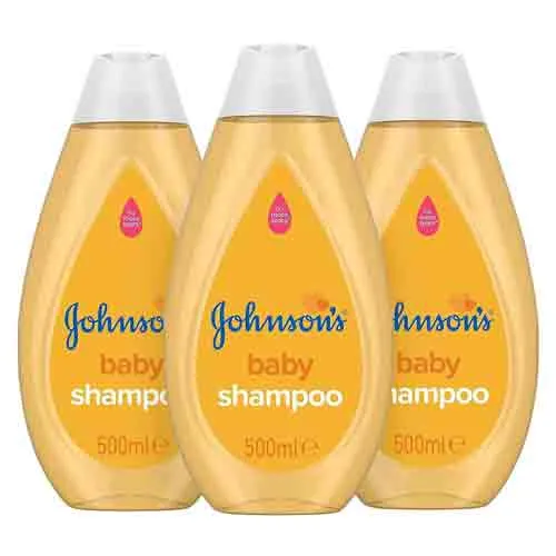  Johnsons Baby Shampoo 3 x 500 ml