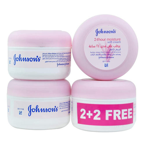  Johnson Soft Cream 4 x 200 ml
