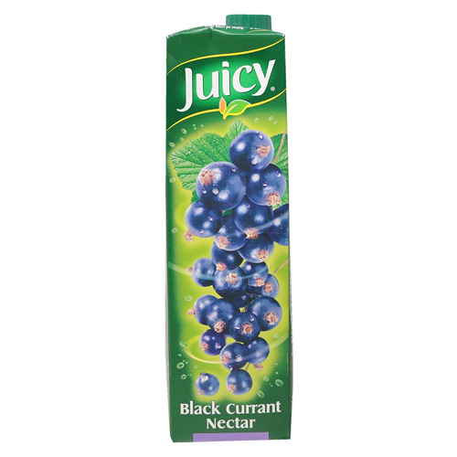 BLACK CURRANT NECTAR JUICE JUICY ( 1 LTR ) 