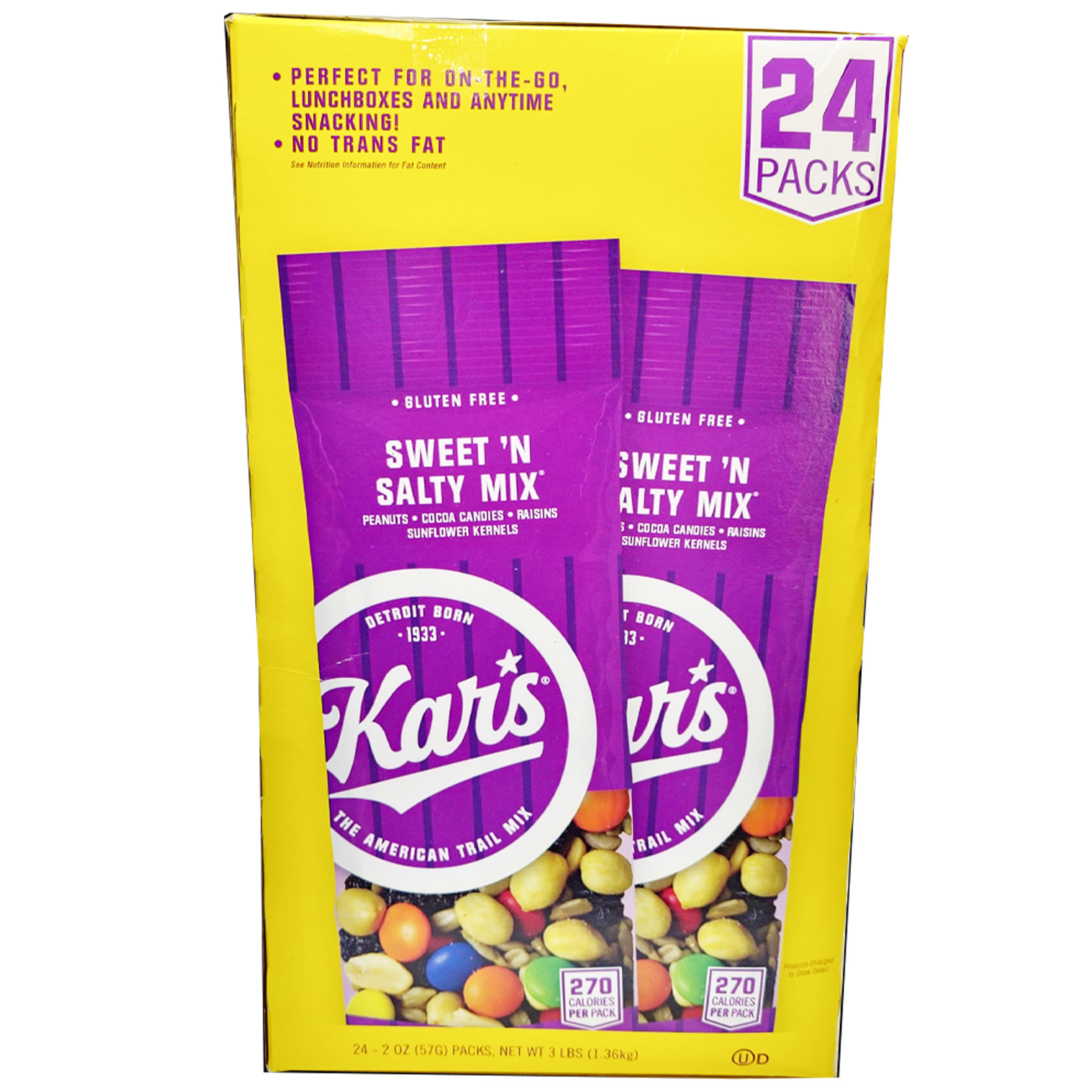 SWEET N SALTY MIX GLUTEN FREE KARS ( 24 X 57 GM )