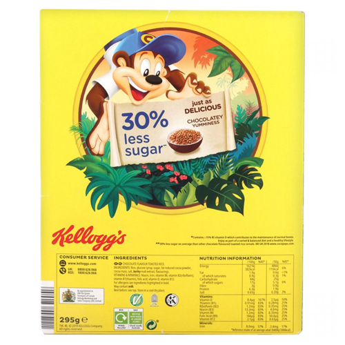  Kelloggs Coco Pops Cereals 295 g
