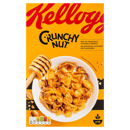 CEREALS CRUNCHY HONEY NUT KELLOGGS ( 500 GM )