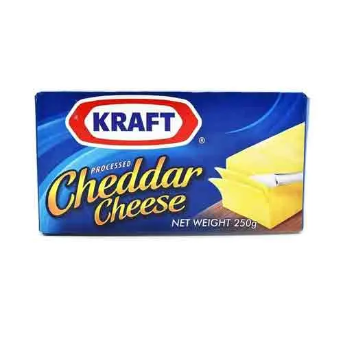 CHEESE CHEDDAR KRAFT ( 250 gm )