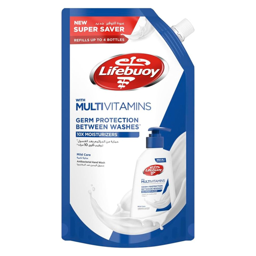 HAND WASH ANTIBACTERIAL MILD CARE LIFEBUOY ( 1000 ML )