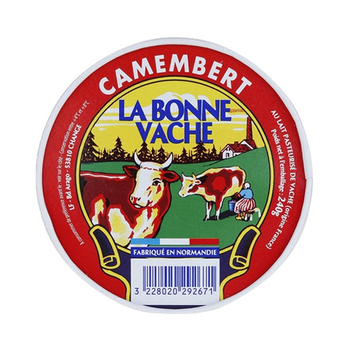 CHEESE CAMEMBERT BLOCK LA BONNE VACHE ( 240 GM )