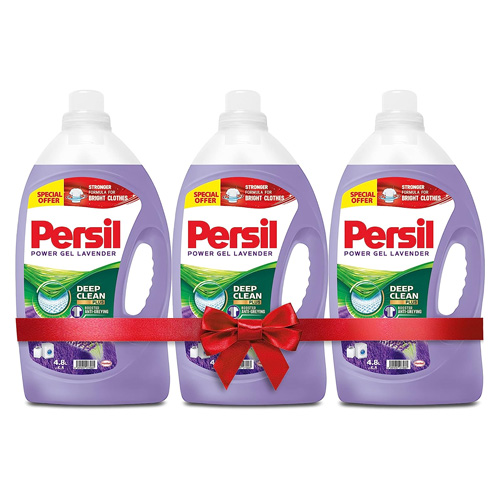  Persil Laundry Liquid Power Gel Lavender 3 x 4.8 L