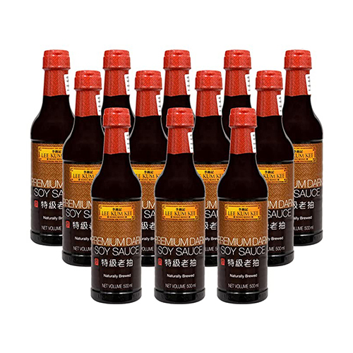  Lee Kum Kee Premium Dark Soy Sauce 12 x 500 ml