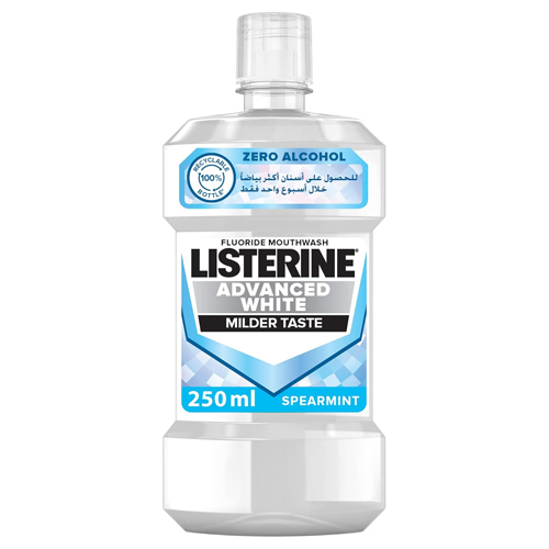  Listerine Advanced White Milder Taste Mouthwash – 250 ml