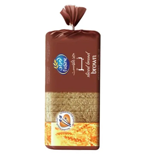 BREAD BROWN SLICED LUSINE ( 600 gm )