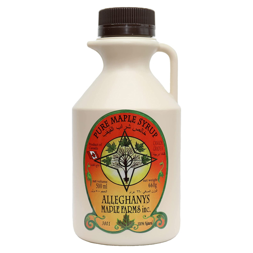 MAPLE SYRUP PURE ALLEGHANYS  ( 500 ML )