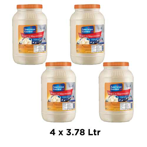 MAYONNAISE AMERICAN GARDEN ( 4 X 3.78 LTR )