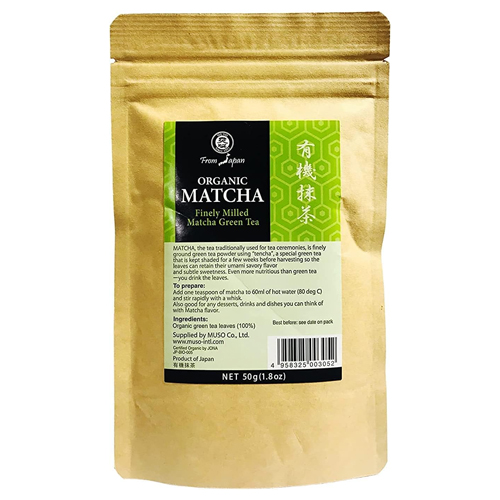  MUSO Organic Matcha Tea A Grade, 50g