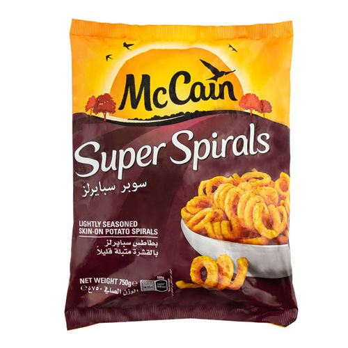  Mccain Seasoned Potatoes Super Spirals ( 750 Gm )