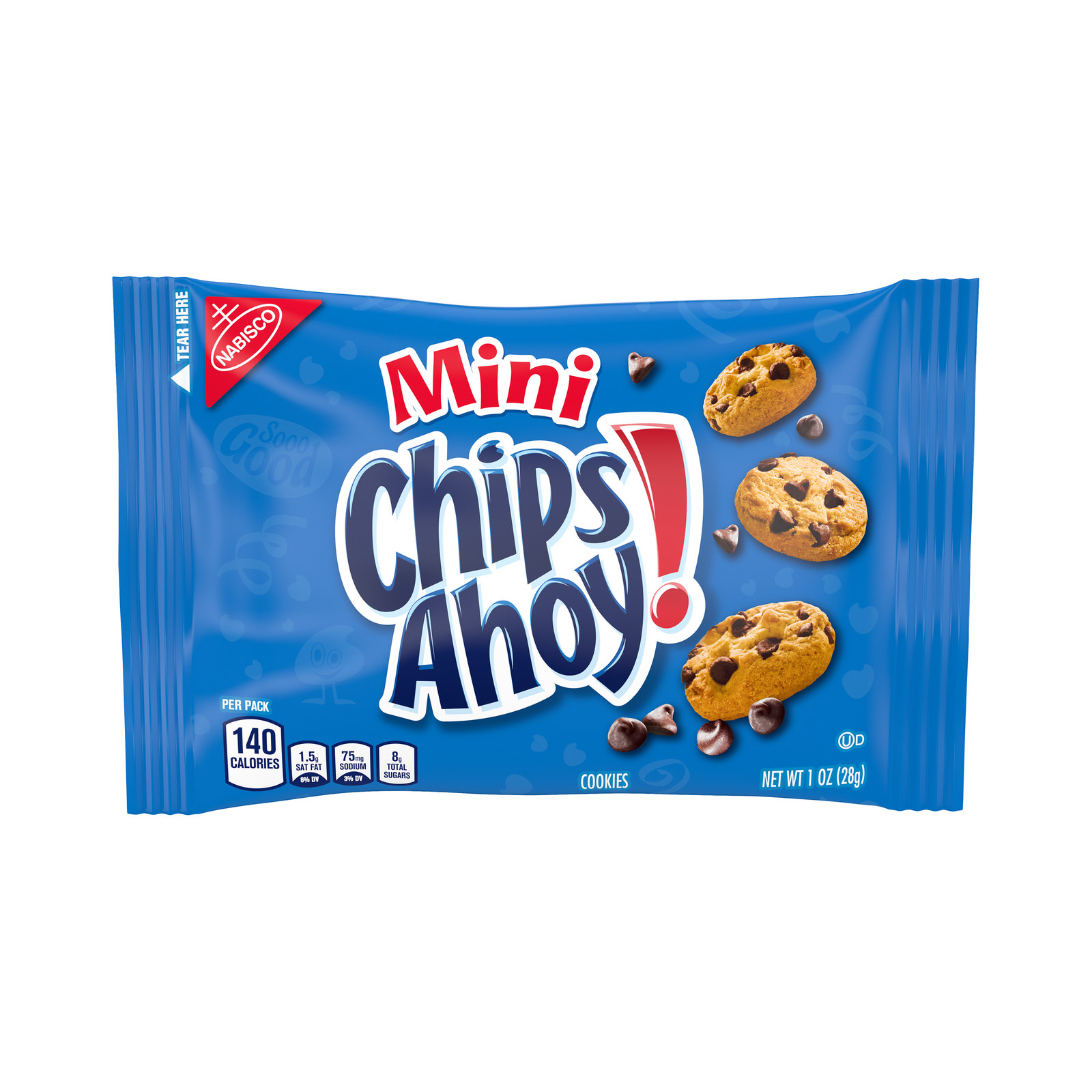 COOKIES MINI CHIPS AHOY NABISCO ( 28 GM )