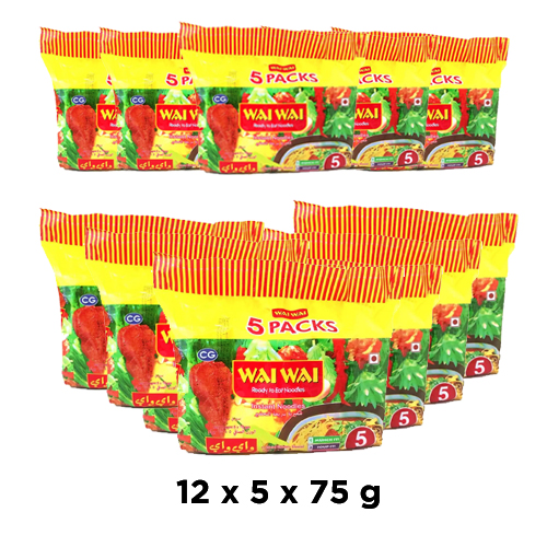 NOODLES CHICKEN WAI WAI ( 12 X 5 X 75 GM )