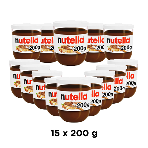  Nutella Chocolate Hazelnut 15 x 200 g