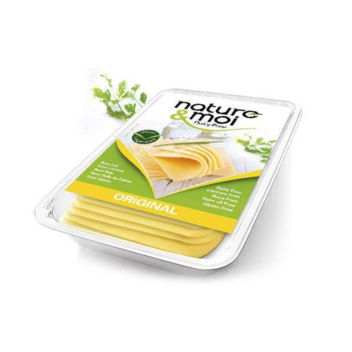 CHEESE CHEDDAR SLICES VEGAN NATURE & MOI ( 200 GM )