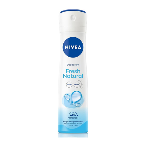  Nivea Deodorant Spray Fresh Natural Long Lasting Freshness 150 Ml